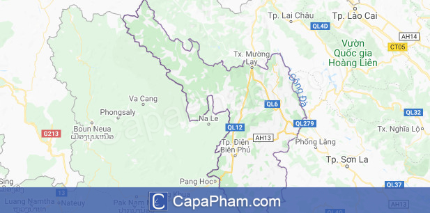 Danh sách các huyện của tỉnh Điện Biên